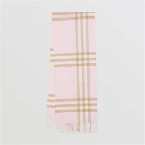 168 30 burberry scarf|Check Cashmere Scarf in Alabaster .